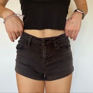 Super Cute PACSUN Black Denim shorts